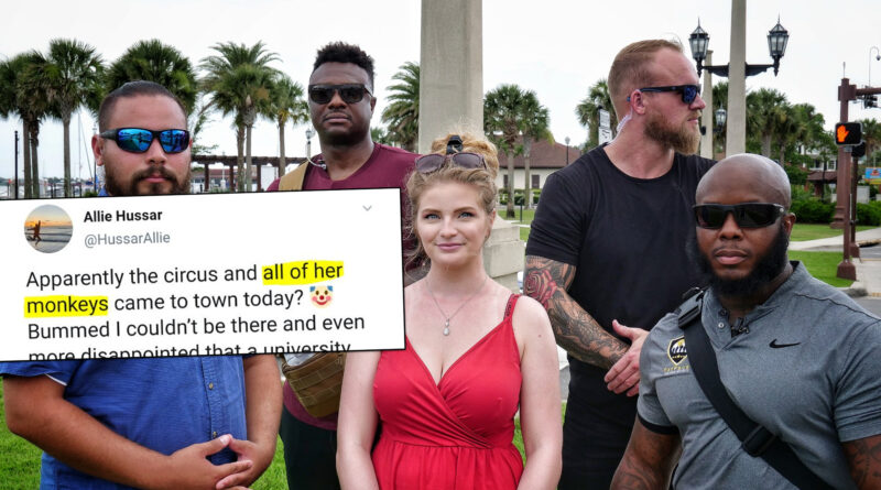 Liberal Student Calls Kaitlin Bennett’s Black Security Guards “Monkeys”